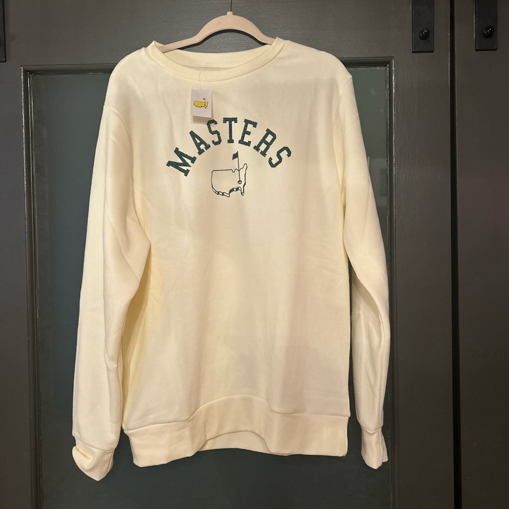 2025 Masters Sweatshirt Yellow Large